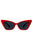 Retro Square Cat Eye Fashion Sunglasses