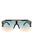 Square Oversize Retro Fashion Sunglasses