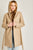 JQ Fleece Belted Hoodie Coat