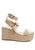 RAG&CO PORTIA LEATHER WEDGE SANDAL