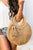 Straw Tassel O-Ring Tote