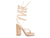 POLE DANCE LACE UP BLOCK HEELED SANDAL