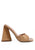 LOVEBUG TRIANGULAR BLOCK HEEL SANDALS