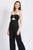 BANDEAU HALTER NECK JUMPSUIT