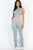 Crop Top & Ruched Drawstring Pants Set