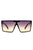 Oversize Square Flat Top Fashion Women Sunglasses