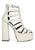 Rielle High Platfrom Cage Bootie Sandal