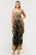 CAMO GOLD STRAPLESS CARGO JUMPSUIT