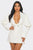 Ivory Puff Sleeve Blazer Dress