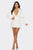 Ivory Puff Sleeve Blazer Dress