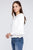 Ribbed Batwing Long Sleeve Boat Neck Sweater