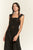 PLUS SLEEVELESS SQUARE NECK BUTTON ANKLE JUMPSUIT