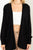 True Story Open Front Cardigan Sweater