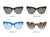 Women Half Frame Cat Eye Sunglasses