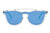 Retro Brow-Bar Flat Top Fashion Sunglasses