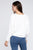 Ribbed Batwing Long Sleeve Boat Neck Sweater