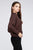 Ribbed Batwing Long Sleeve Boat Neck Sweater