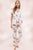 Loungewear set for women's floral pajama set