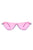 Retro Half Frame Fashion Cat Eye Sunglasses