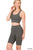 ZENANA TANK TOP & BIKER SHORTS ACTIVE SET