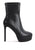 Rossetti Stretch Pu High Heeled Ankle Boot