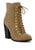 GOOSE-FEATHER Antique High Heeled Ankle Boot