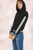 Fleece Lace Up Sleeve Sweatshirt Hoodie Top