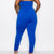 WOMEN OFF SHOULDER BLUE JUMPSUIT - Plus Size