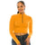 MESH MUSTARD LONG SLEEVE TOP