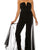 OFF SHOULDER ANGEL BLACK JUMPSUIT