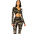 WOMEN CAMOUFLAGE CROP TOP SET