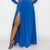 WOMEN FULL SLEEVE OPEN LEG LONG DRESS - Plus Size